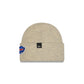 Buffalo Bills Woolen Heather Gray Short Cuff Knit Beanie Hat