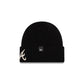 Atlanta Braves Woolen Black Short Cuff Knit Beanie Hat