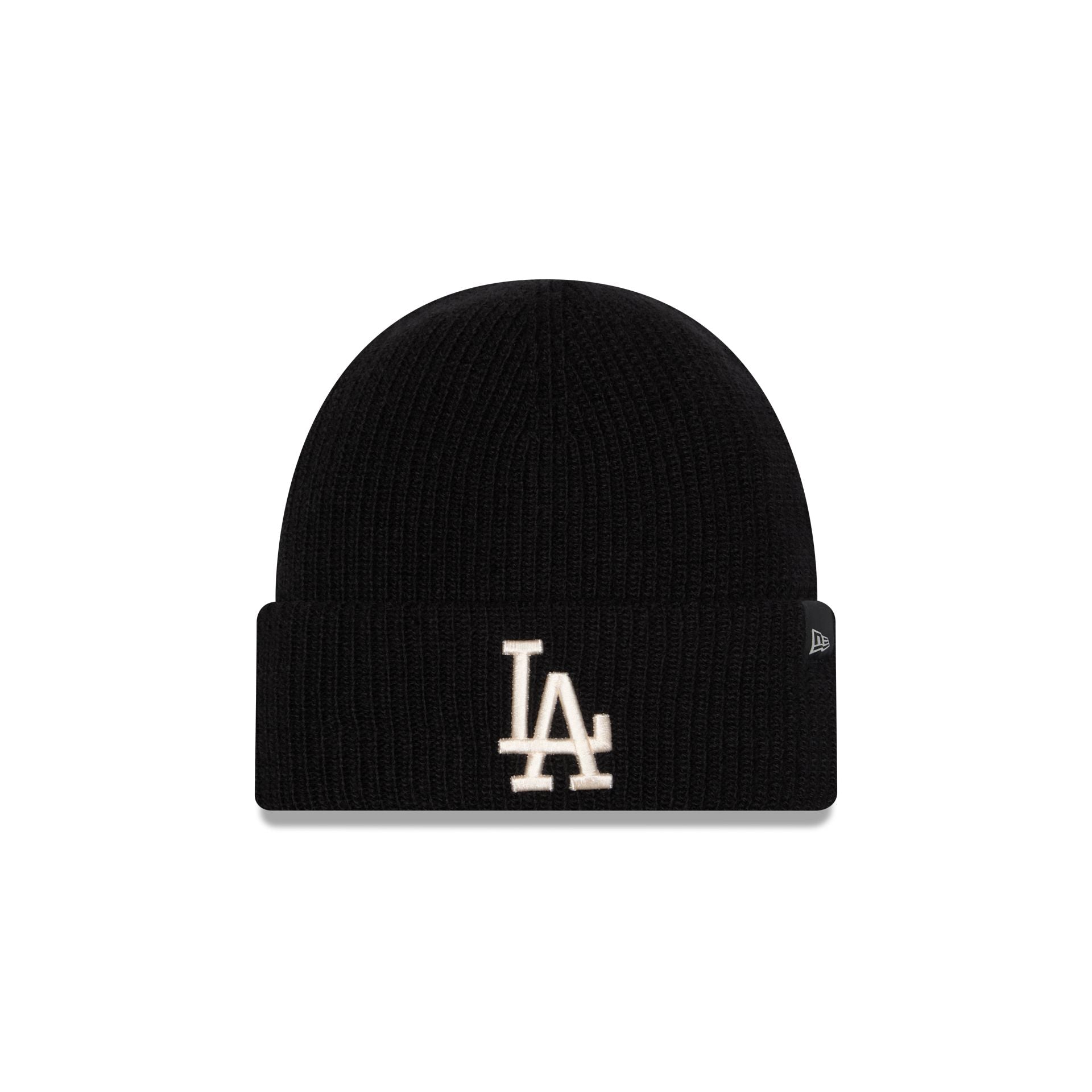 Los Angeles Dodgers Woolen Black Short Cuff Knit Beanie Hat