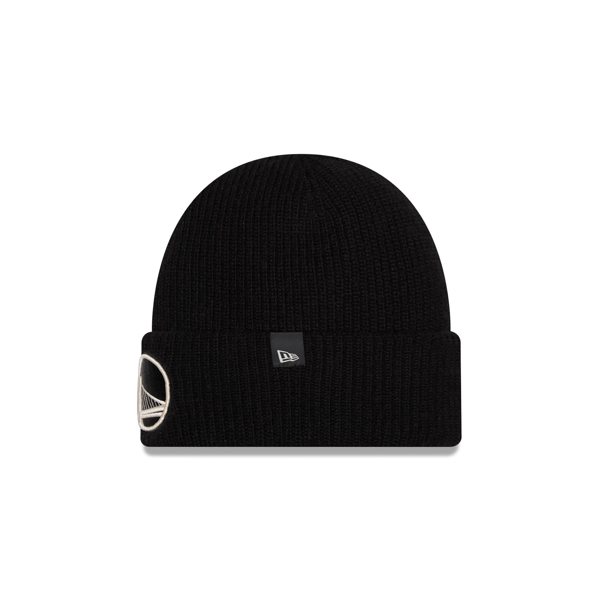 Golden State Warriors Woolen Black Short Cuff Knit Beanie Hat
