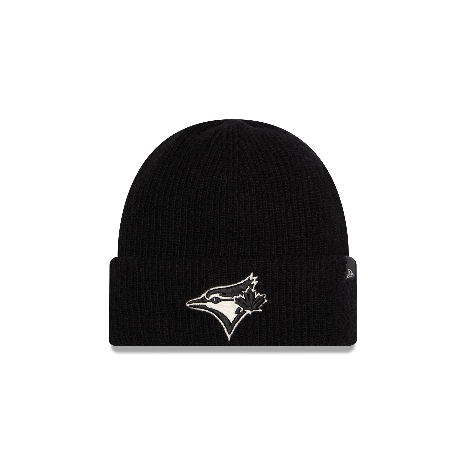 Toronto Blue Jays Woolen Black Short Cuff Knit Beanie Hat