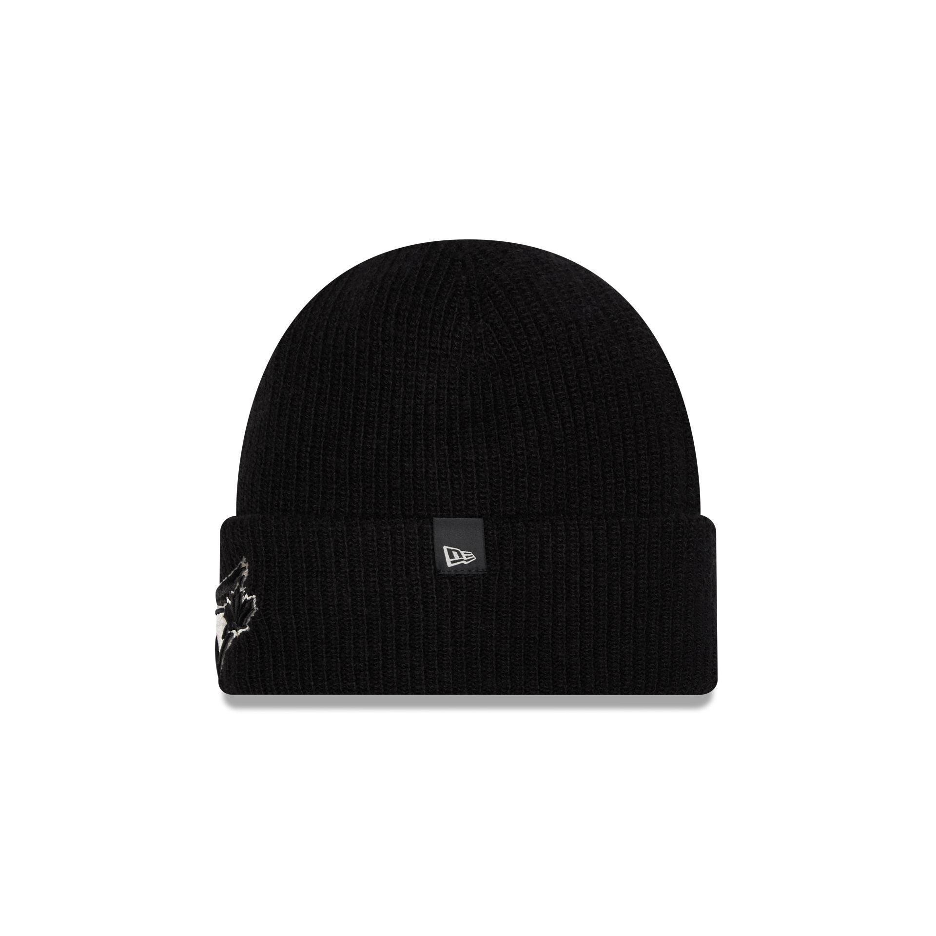 Toronto Blue Jays Woolen Black Short Cuff Knit Beanie Hat