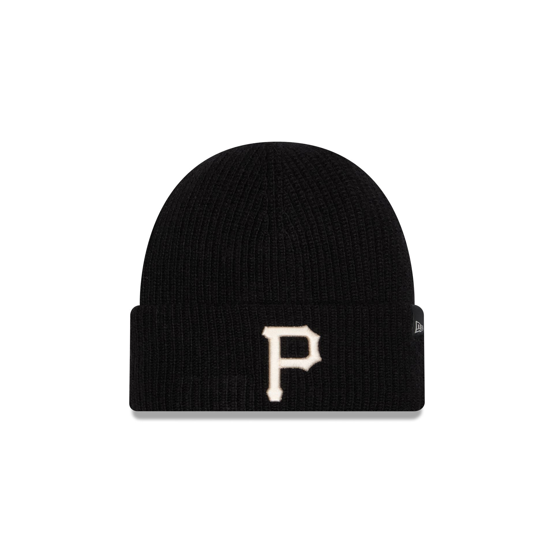 Pittsburgh Pirates Woolen Black Short Cuff Knit Beanie Hat