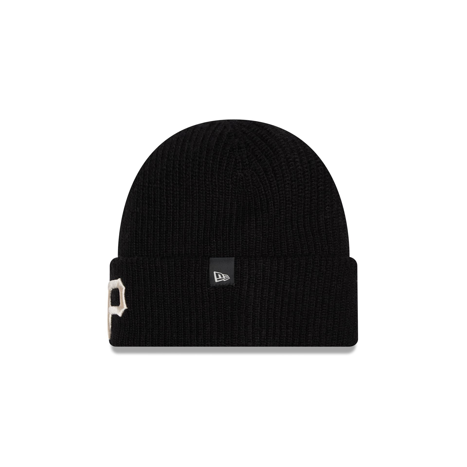 Pittsburgh Pirates Woolen Black Short Cuff Knit Beanie Hat