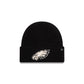 Philadelphia Eagles Woolen Black Short Cuff Knit Beanie Hat