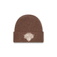 New York Knicks Woolen Tan Short Cuff Knit Beanie Hat