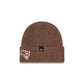 New England Patriots Woolen Tan Short Cuff Knit Beanie Hat