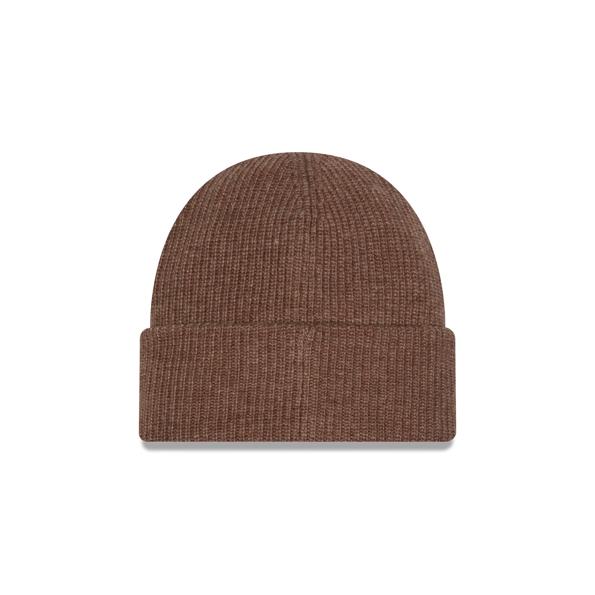 New England Patriots Woolen Tan Short Cuff Knit Beanie Hat
