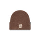Detroit Tigers Woolen Tan Short Cuff Knit Beanie Hat