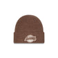 Los Angeles Lakers Woolen Tan Short Cuff Knit Beanie Hat