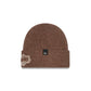 Los Angeles Lakers Woolen Tan Short Cuff Knit Beanie Hat