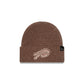 Buffalo Bills Woolen Tan Short Cuff Knit Beanie Hat