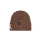Atlanta Braves Woolen Tan Short Cuff Knit Beanie Hat