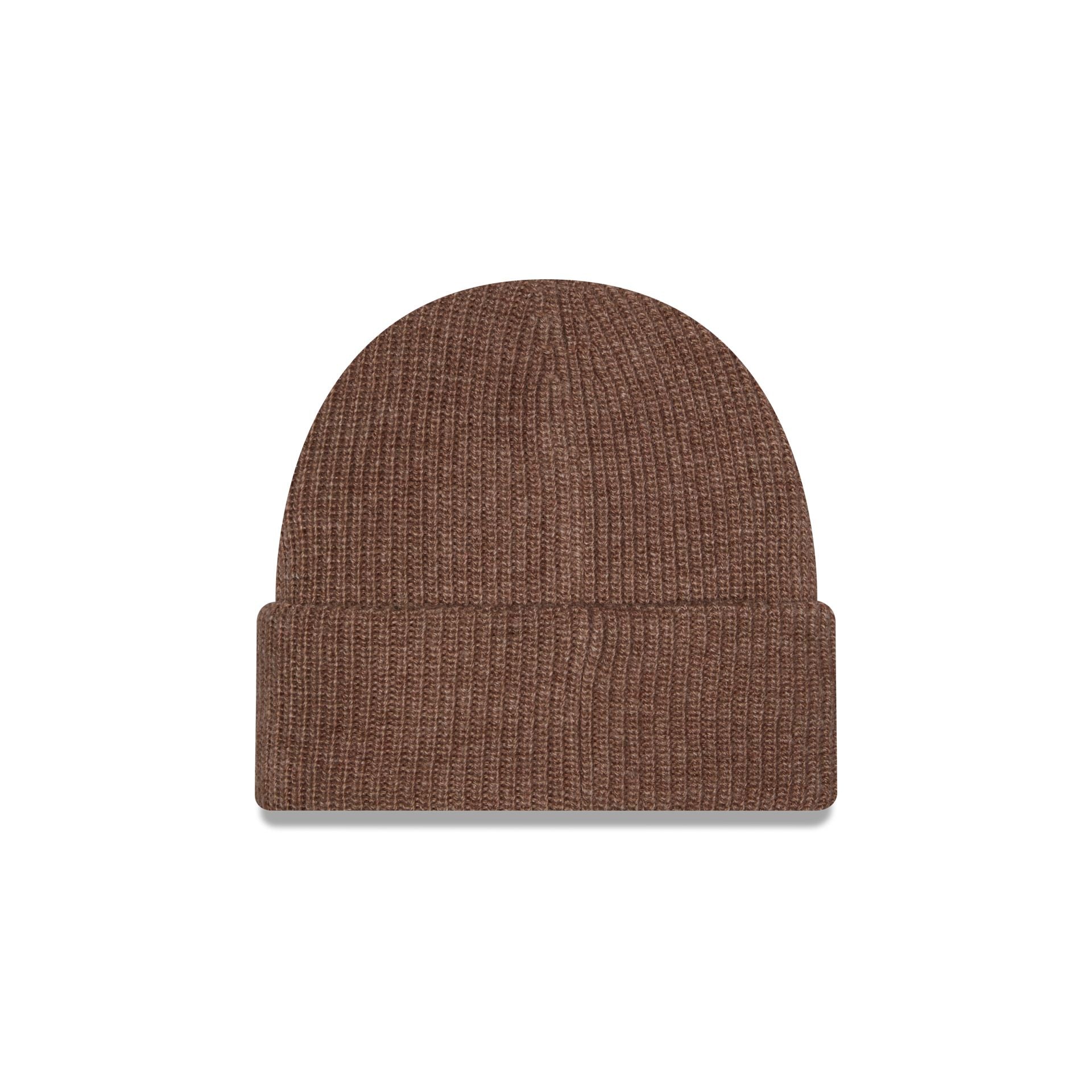 Los Angeles Dodgers Woolen Tan Short Cuff Knit Beanie Hat