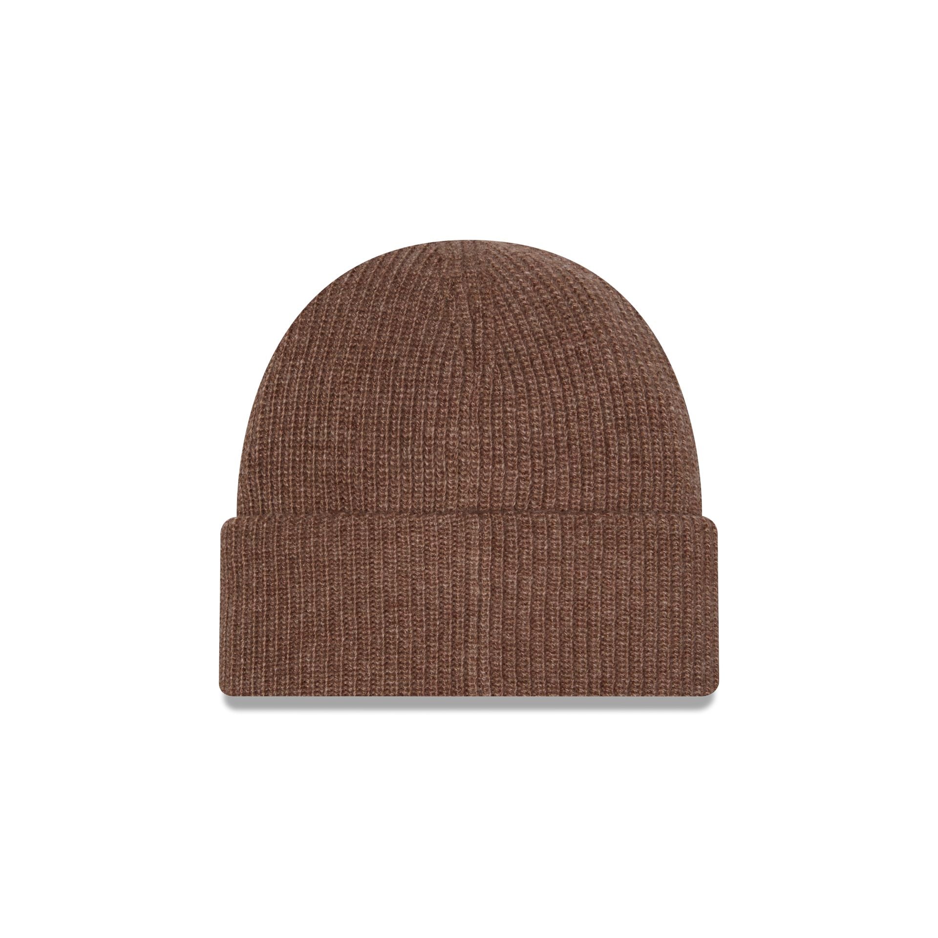 Chicago Cubs Woolen Tan Short Cuff Knit Beanie Hat