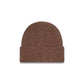 New York Mets Woolen Tan Short Cuff Knit Beanie Hat