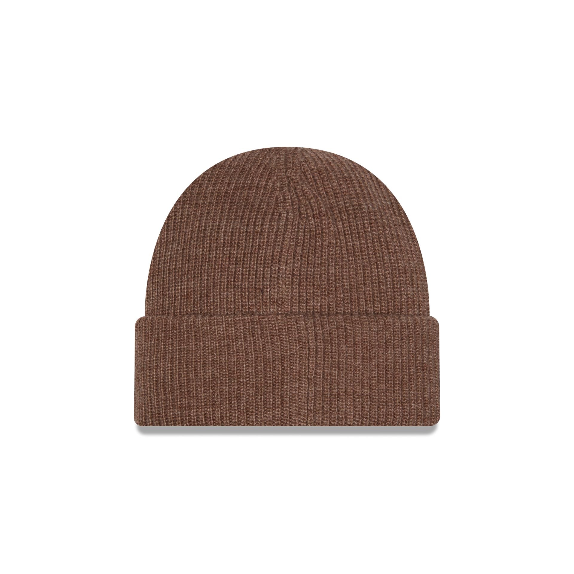 New York Mets Woolen Tan Short Cuff Knit Beanie Hat