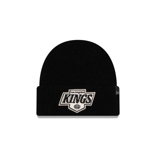 Los Angeles Kings Woolen Black Short Cuff Knit Beanie Hat