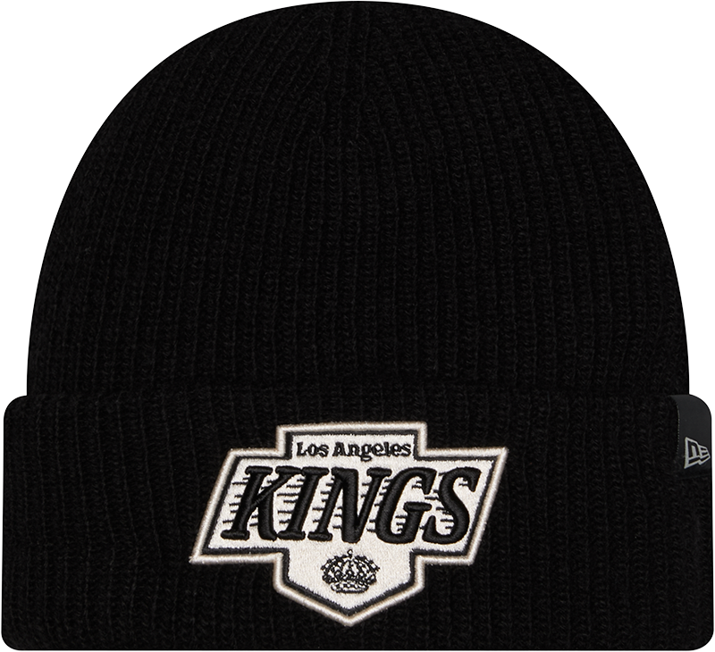 Los Angeles Kings Woolen Black Short Cuff Knit Beanie Hat