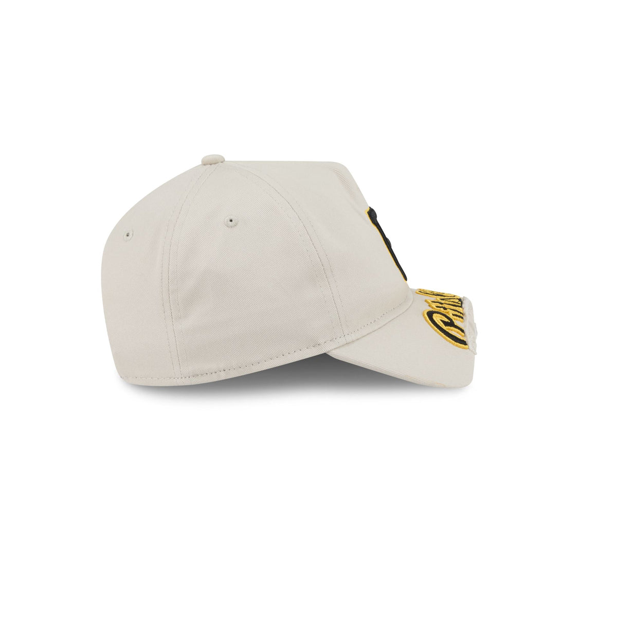 Pittsburgh Pirates Stone 9FORTY A-Frame Unstructured Cut-Off Visor Snapback Hat