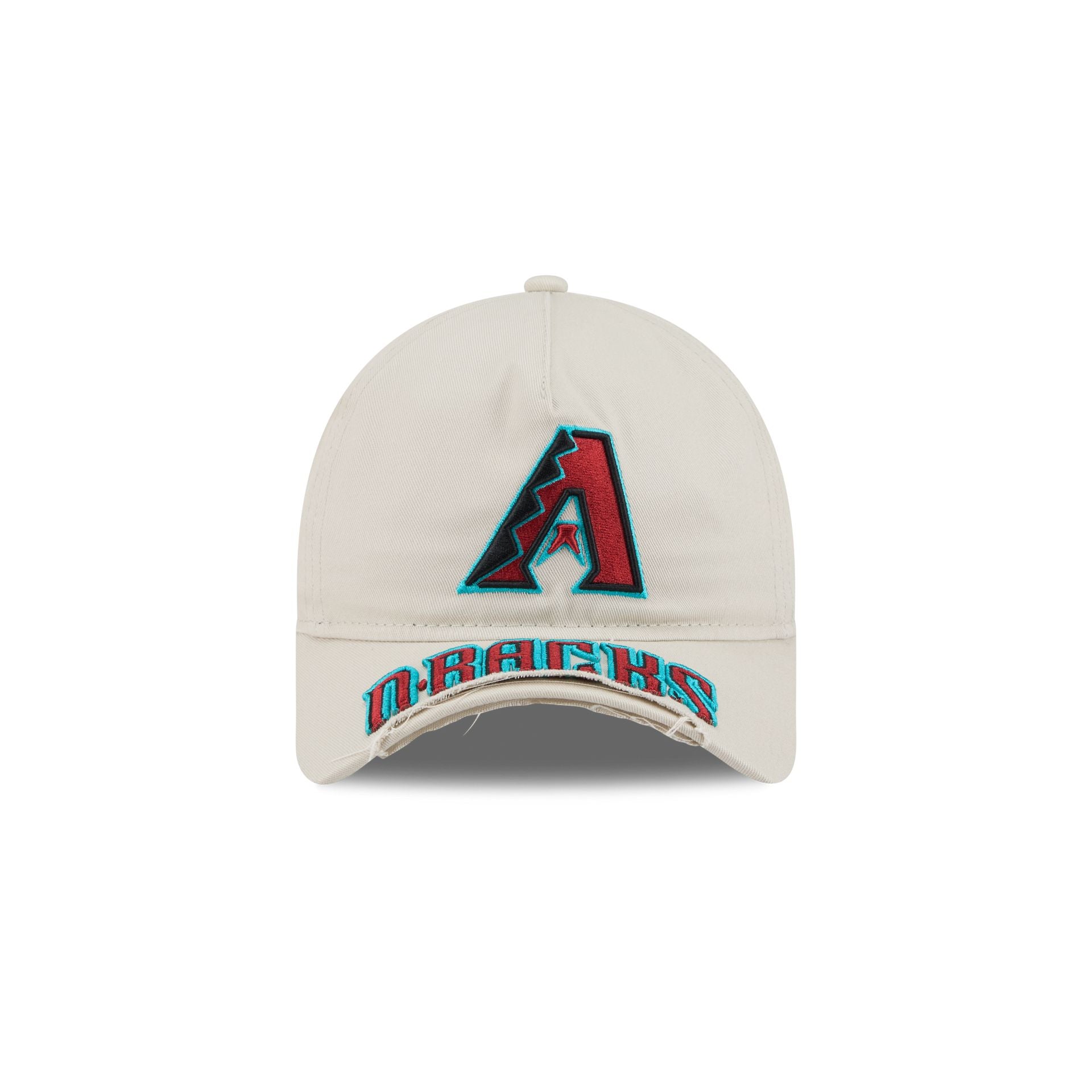 Arizona Diamondbacks Stone 9FORTY A-Frame Unstructured Cut-Off Visor Snapback Hat