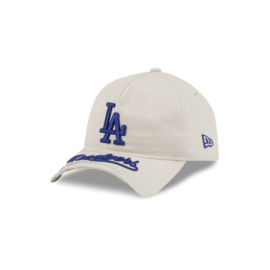 Los Angeles Dodgers Stone 9FORTY A-Frame Unstructured Cut-Off Visor Snapback Hat