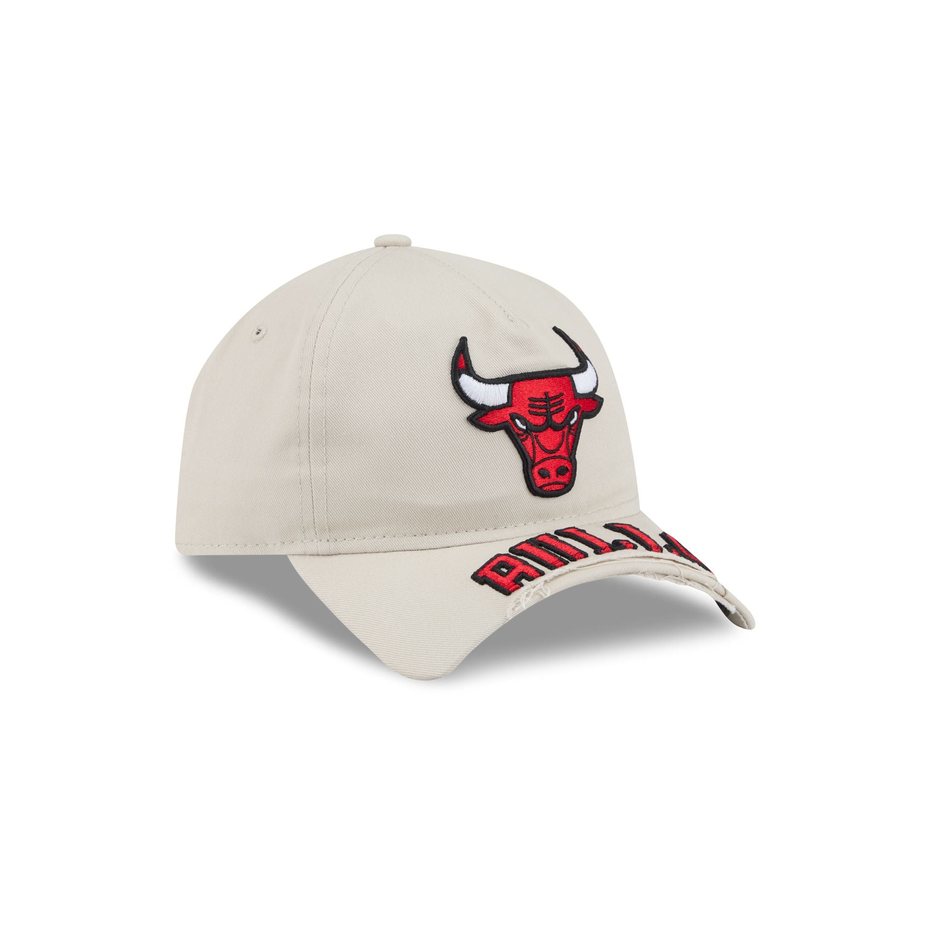 Chicago Bulls Stone 9FORTY A-Frame Unstructured Cut-Off Visor Snapback Hat