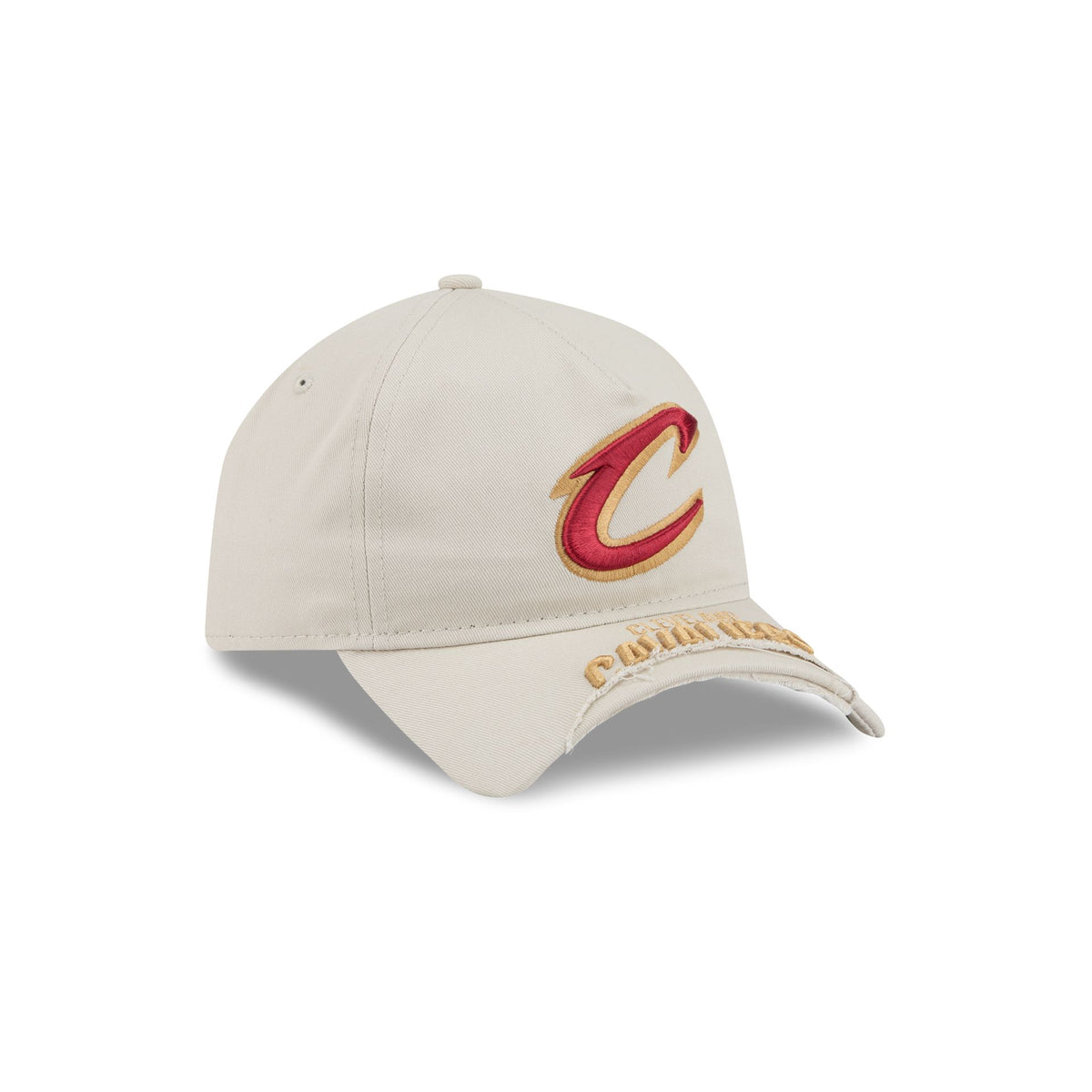 Cleveland Cavaliers Stone 9FORTY A-Frame Unstructured Cut-Off Visor Snapback Hat