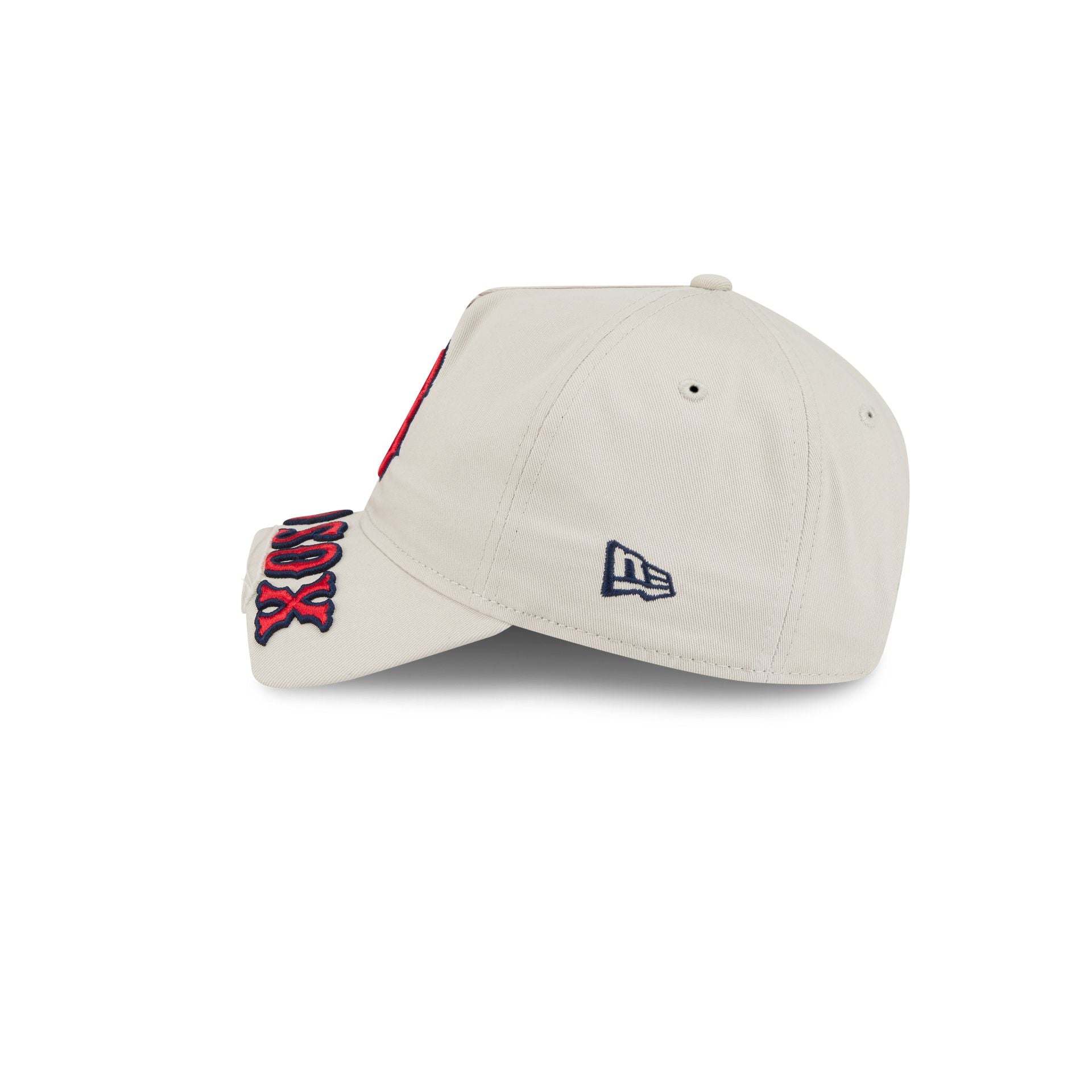 Boston Red Sox Stone 9FORTY A-Frame Unstructured Cut-Off Visor Snapback Hat