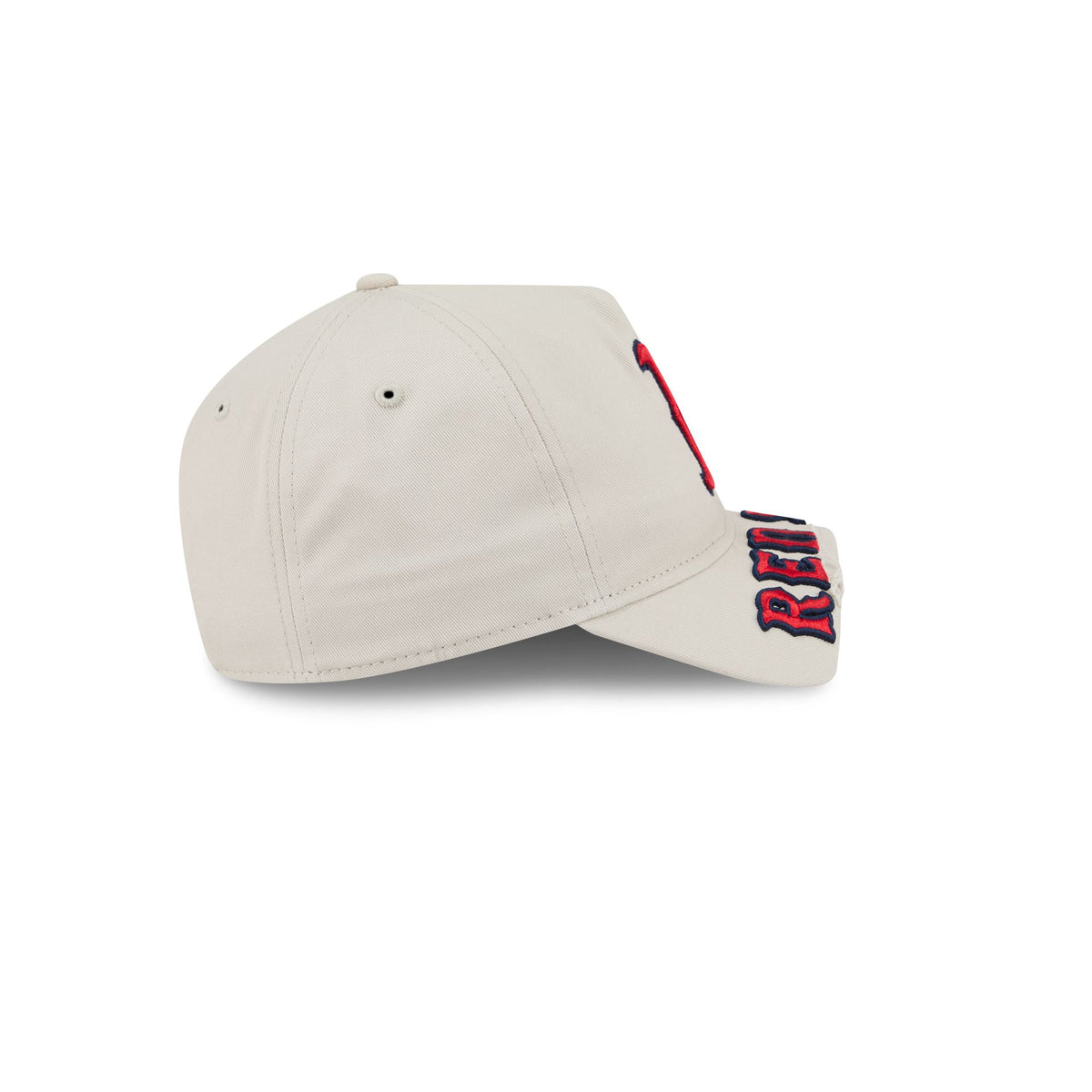 Boston Red Sox Stone 9FORTY A-Frame Unstructured Cut-Off Visor Snapback Hat