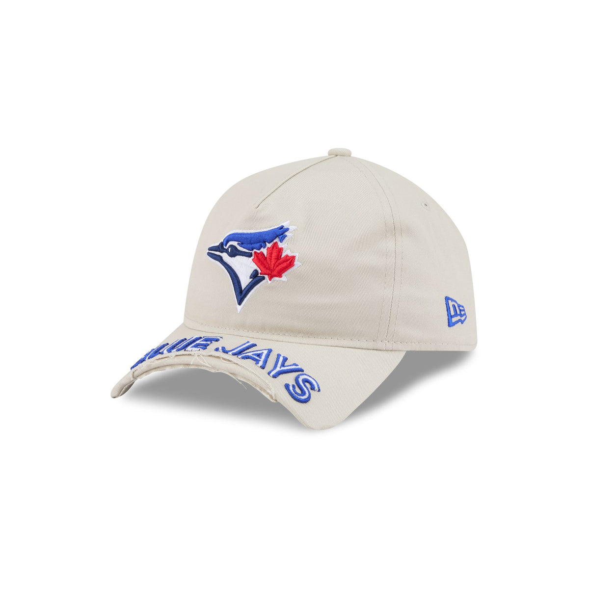 Toronto Blue Jays Stone 9FORTY A-Frame Unstructured Cut-Off Visor Snapback Hat