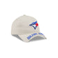 Toronto Blue Jays Stone 9FORTY A-Frame Unstructured Cut-Off Visor Snapback Hat