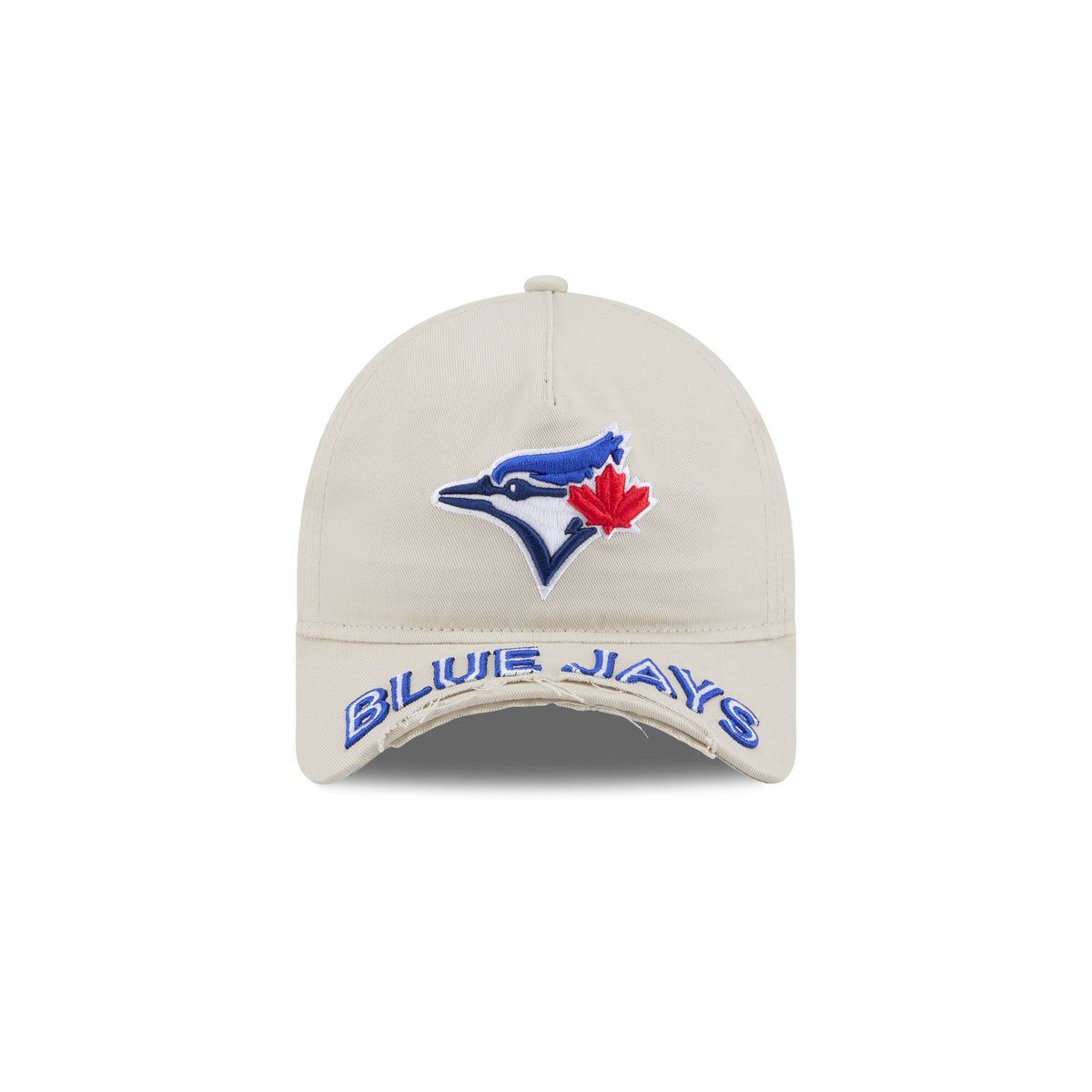 Toronto Blue Jays Stone 9FORTY A-Frame Unstructured Cut-Off Visor Snapback Hat