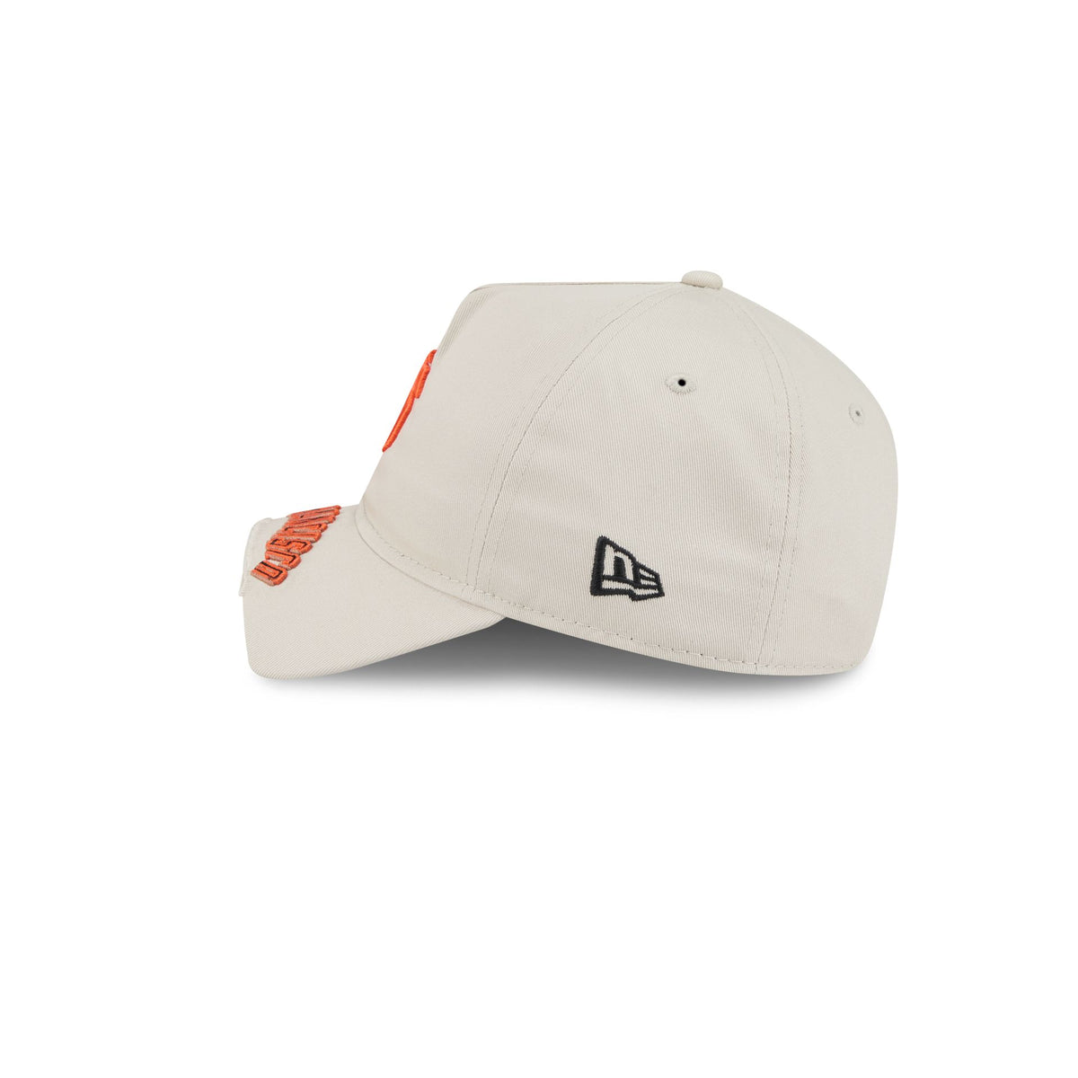 San Francisco Giants Stone 9FORTY A-Frame Unstructured Cut-Off Visor Snapback Hat