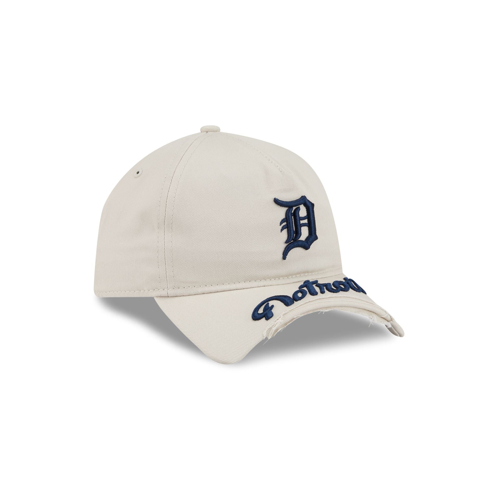 Detroit Tigers Stone 9FORTY A-Frame Unstructured Cut-Off Visor Snapback Hat