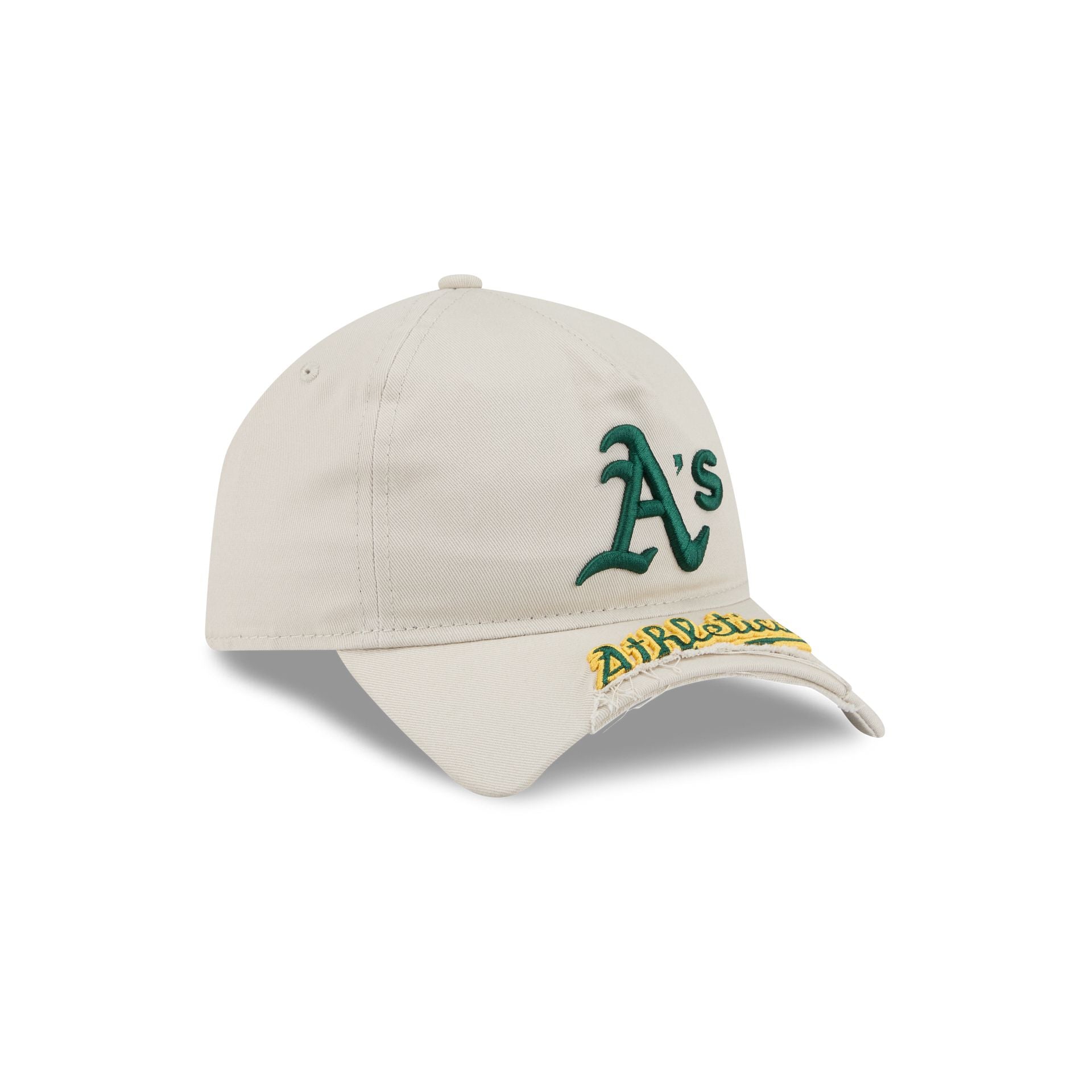 Athletics Stone 9FORTY A-Frame Unstructured Cut-Off Visor Snapback