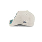 Seattle Mariners Stone 9FORTY A-Frame Unstructured Cut-Off Visor Snapback Hat