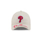 Philadelphia Phillies Stone 9FORTY A-Frame Unstructured Cut-Off Visor Snapback Hat