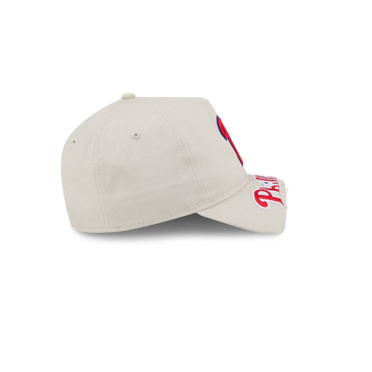 Philadelphia Phillies Stone 9FORTY A-Frame Unstructured Cut-Off Visor Snapback Hat