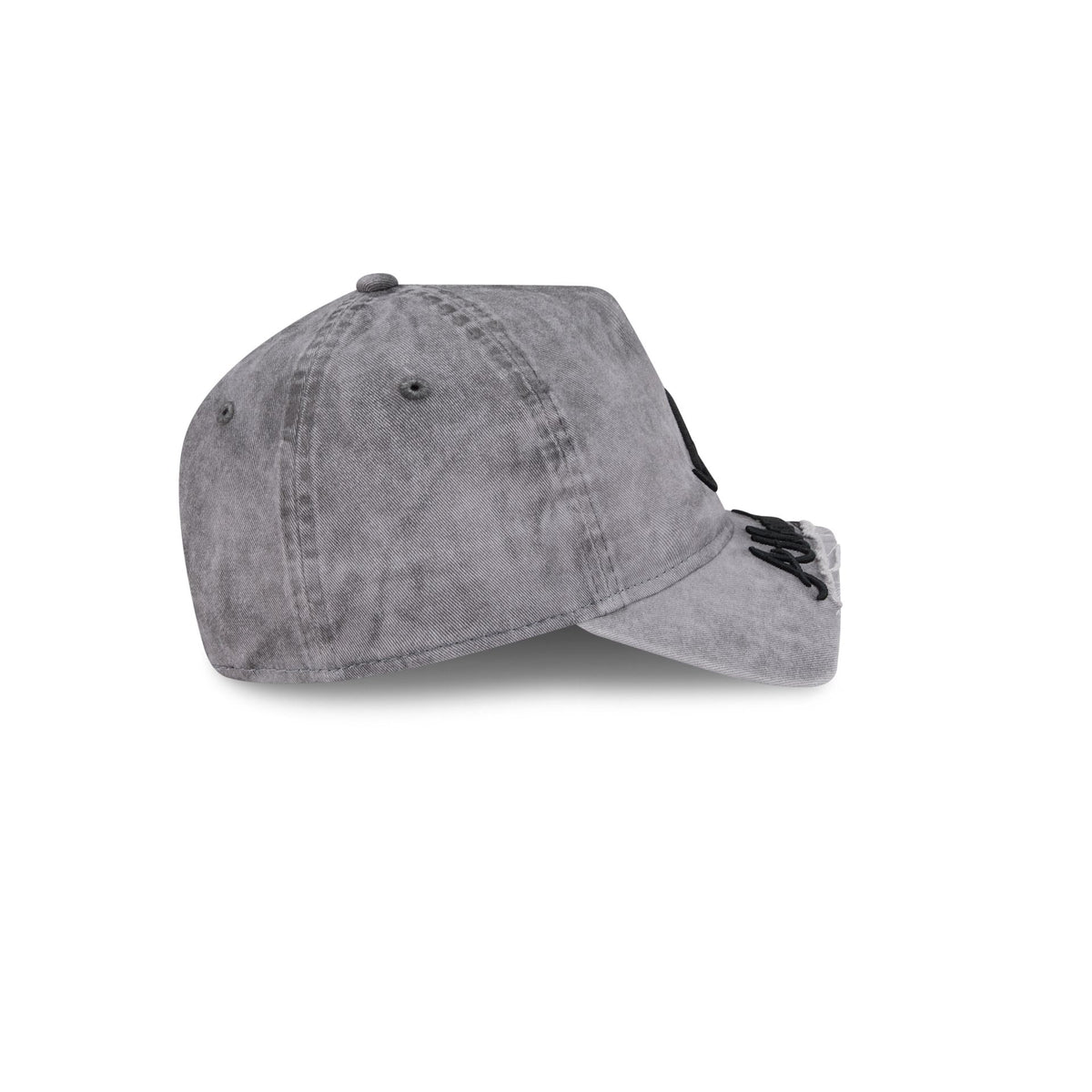 Atlanta Braves Tonal Gray 9FORTY A-Frame Unstructured Cut-Off Visor Snapback Hat