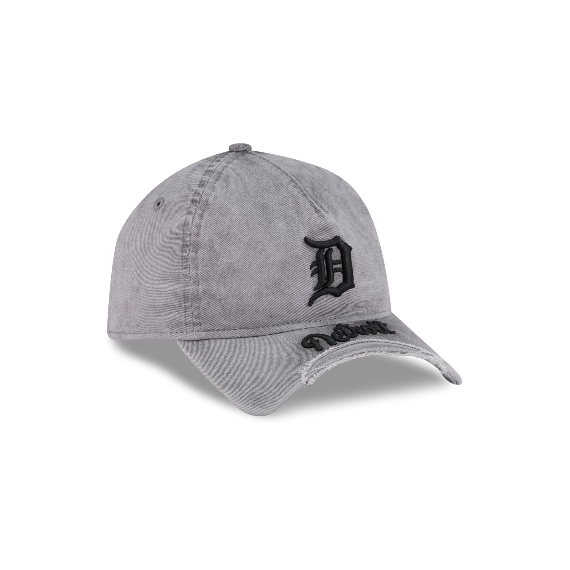 Detroit Tigers Tonal Gray 9FORTY A-Frame Unstructured Cut-Off Visor Snapback Hat