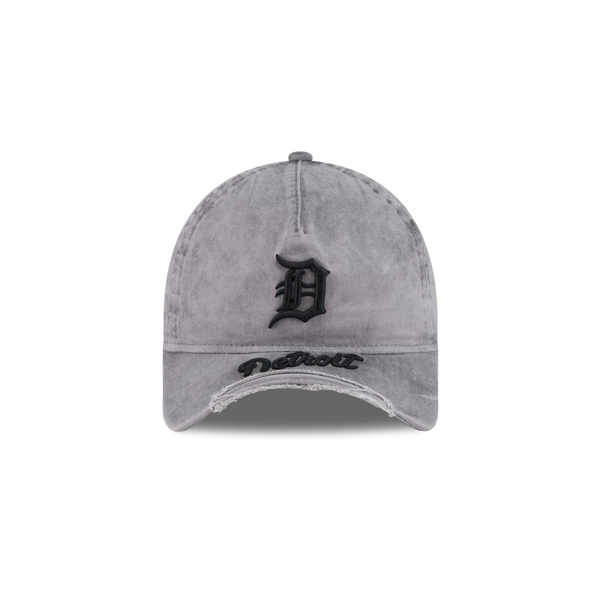 Detroit Tigers Tonal Gray 9FORTY A-Frame Unstructured Cut-Off Visor Snapback Hat