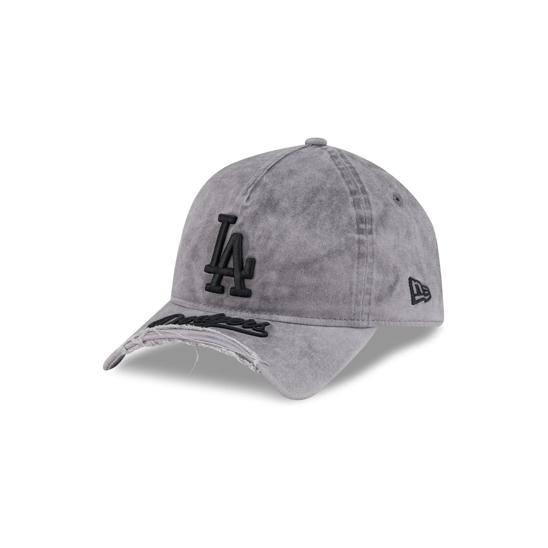 Los Angeles Dodgers Tonal Gray 9FORTY A-Frame Unstructured Cut-Off Visor Snapback Hat