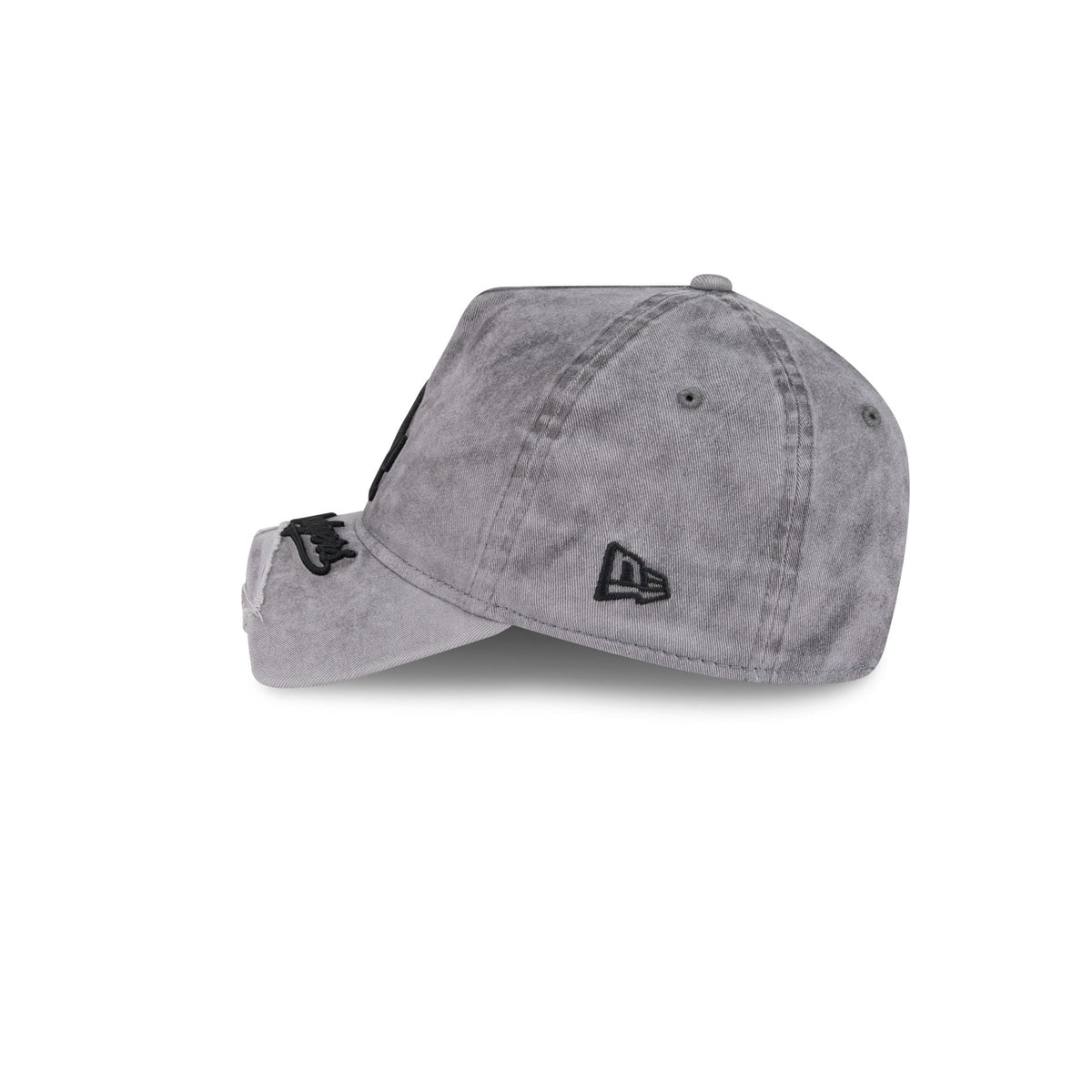 Los Angeles Dodgers Tonal Gray 9FORTY A-Frame Unstructured Cut-Off Visor Snapback Hat