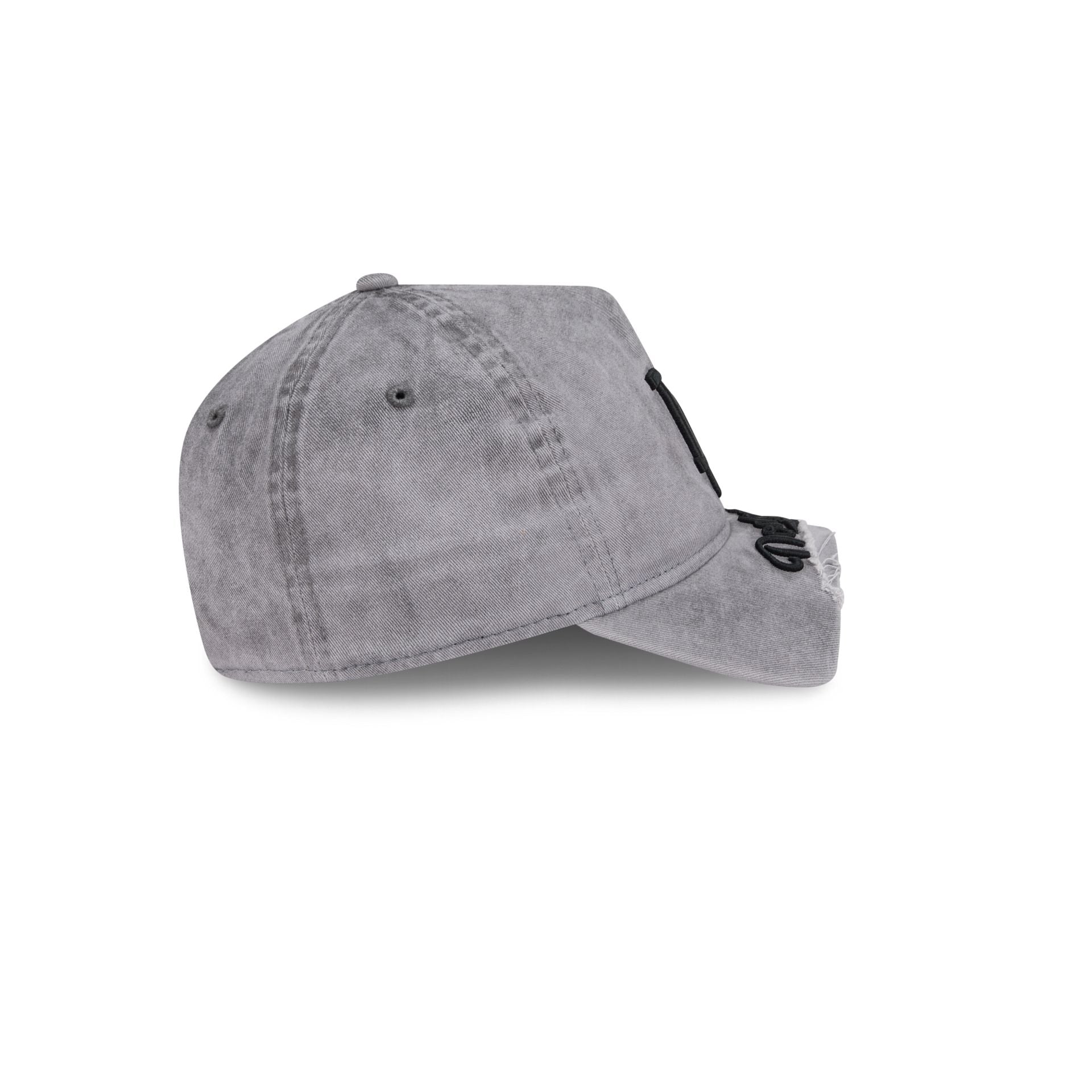 Los Angeles Dodgers Tonal Gray 9FORTY A-Frame Unstructured Cut-Off Visor Snapback Hat
