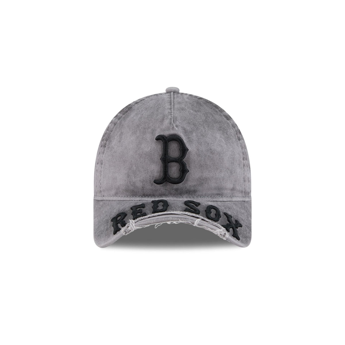 Boston Red Sox Tonal Gray 9FORTY A-Frame Unstructured Cut-Off Visor Snapback Hat
