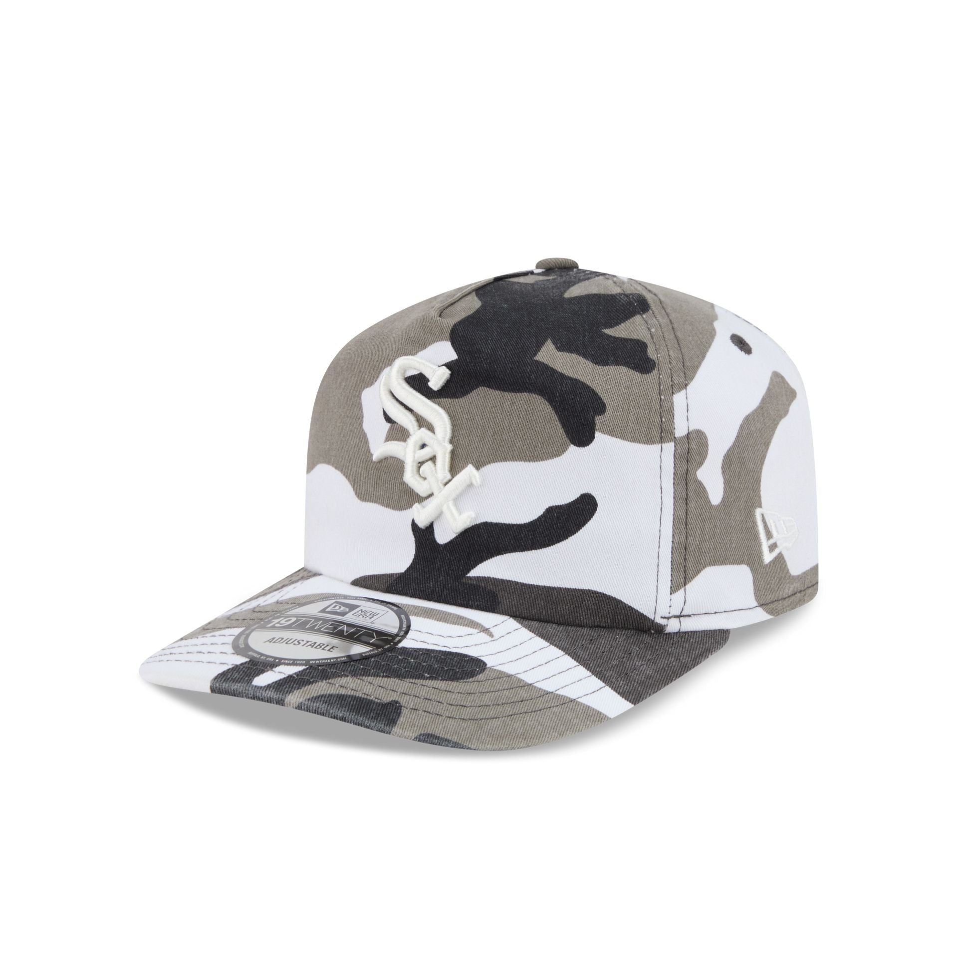 Chicago White Sox Washed Nylon Camo 19TWENTY Adjustable Hat