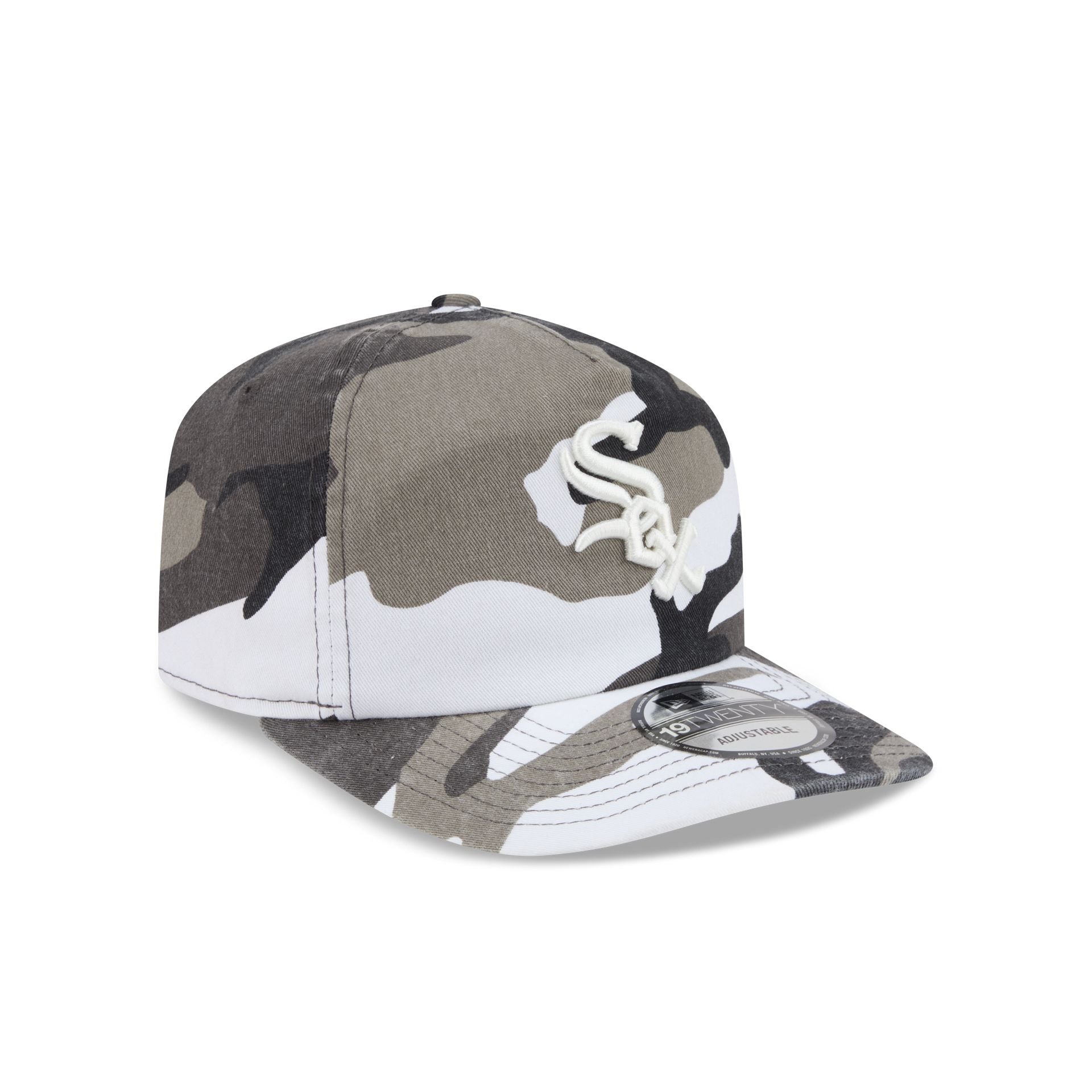 Chicago White Sox Washed Nylon Camo 19TWENTY Adjustable Hat
