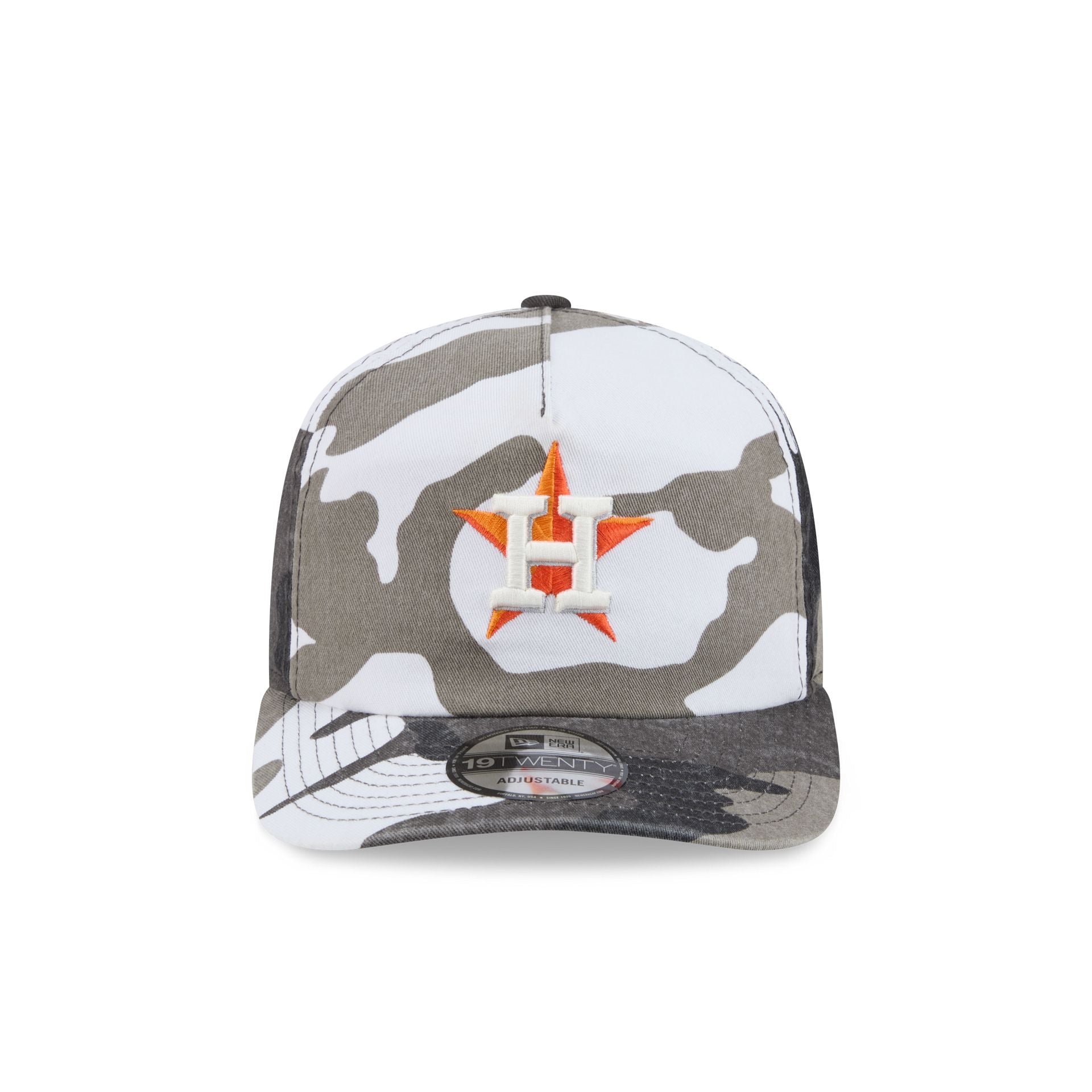 Houston Astros Washed Nylon Camo 19TWENTY Adjustable Hat