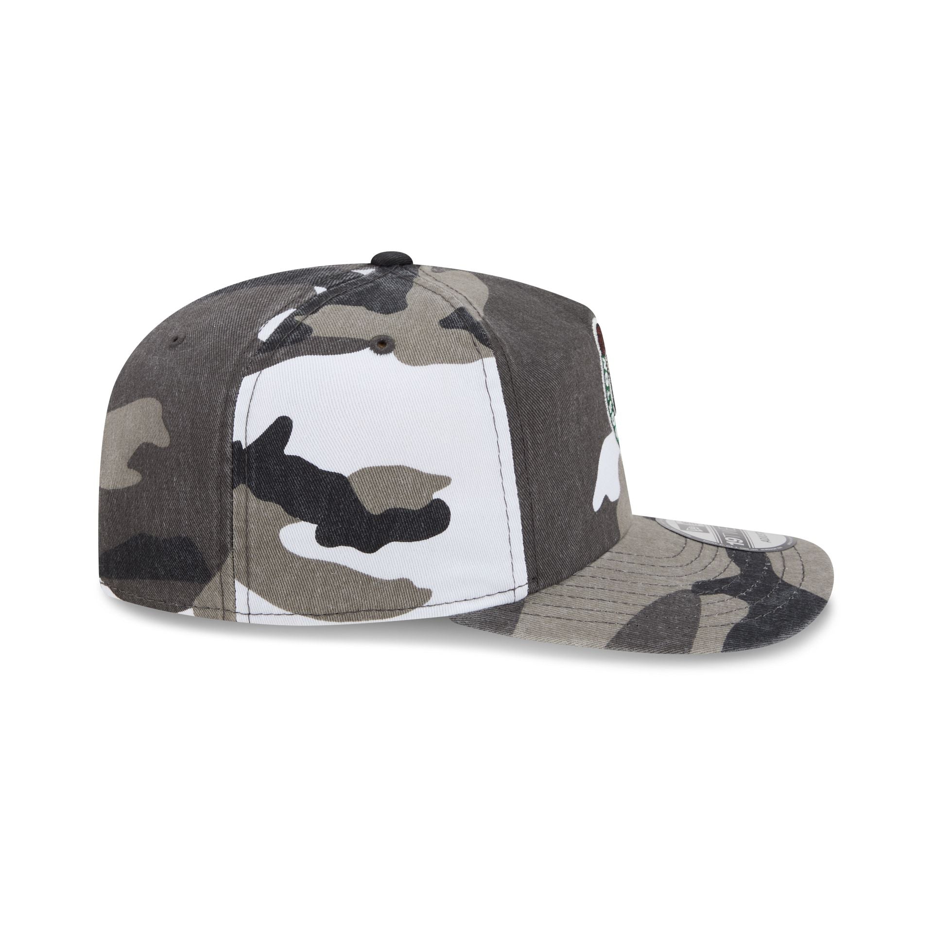 Boston Celtics Washed Nylon Camo 19TWENTY Adjustable Hat